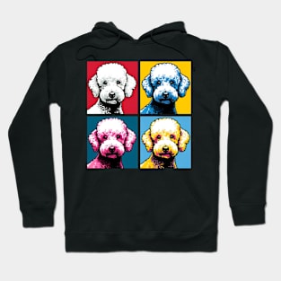 Bedlington Terrier Pop Art - Dog Lovers Hoodie